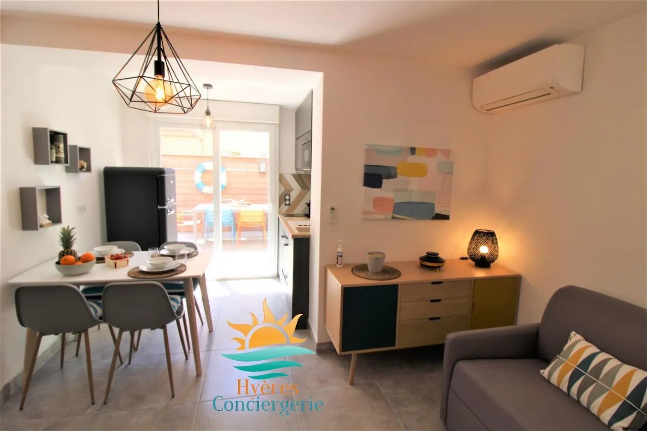 Hyeres-Plage -T2 Neuf Rdj Clim Wifi - La Capte By Hc Apartment  Hyeres